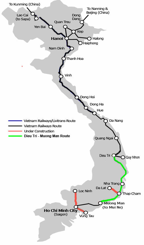 Muong Man - Dieu Tri Route