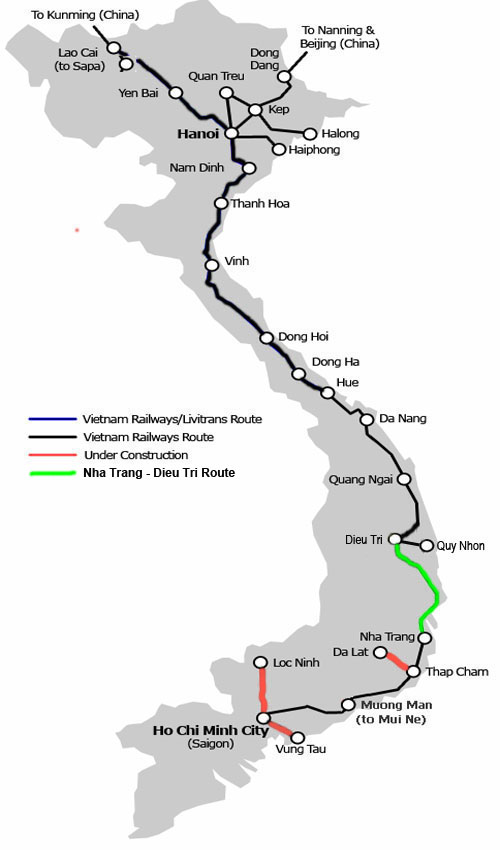 Nha Trang - Dieu Tri Route